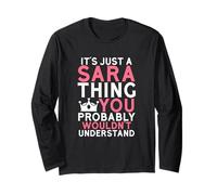 È Solo Una Cosa di Sara Che Probabilmente Non capiresti Maglia a Manica