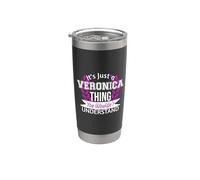 È solo Veronica cosa che non capiresti nome divertente Bicchiere termico in acciaio inox doppia parete