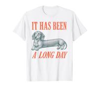 È Stata Una Lunga Giornata Sausage Dog Maglietta