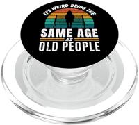 È strano che abbia la stessa età delle donne anziane PopSockets PopGrip per MagSafe