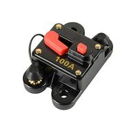 E Support 12V 100A Interruttore di Circuito Impermeabile Auto In Linea Portafusibili Protezione Dell'automobile Stereo Audio Ripristina Manuale Reset Blocco Fusibile
