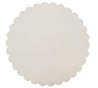 e.t.m. 50 Pezzi Tulle VELETTI Velo Fata Organza BOMBONIERA VELI Matrimonio Diametro 23 CM Bianco