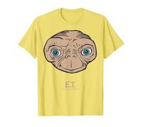 E.T. The Extra-Terrestrial Big Face Maglietta, Uomo, Limone, S