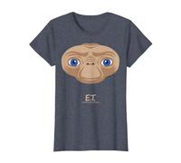 E.T. The Extra-Terrestrial Big Face Stylized Maglietta, Donna, Pervinca, XS