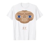 E.T. The Extra-Terrestrial Big Face Stylized Maglietta, Uomo, Bianco, XXL