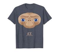 E.T. The Extra-Terrestrial Big Face Stylized Maglietta, Uomo, Pervinca, 4XL
