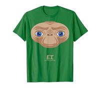 E.T. The Extra-Terrestrial Big Face Stylized Maglietta, Uomo, Verde Mela, XXL
