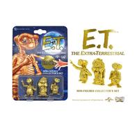 E.T. the Extra-Terrestrial Collector's Set Mini Figures 3-Pack Golden Edition by