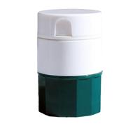 e taglierina per pillole, per pillole | Flacone per pillole da viaggio, divisorio per compresse, a spruzzo 4 in 1, affettatrice per compresse, bicchiere per bambini