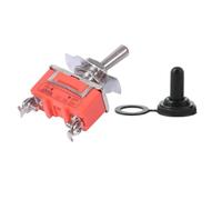 E-TEN1021 15A 250V SPST 2 Terminali ON OFF Interruttore a levetta W E-TEN1021 Tappo 1 pz/10 pz(E-TEN1021 w Cap,Quantity 1PCS)
