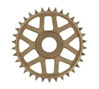 e*thirteen Sidekick Hub Plateau Helix Race spec-32T-Bosch SX / Gen4 CX Direct Mount-Offset 15 mm-Compatible 11/12 V-Bronze, Unisex Adulto, Nero/Argento Sterling, 41 Hole