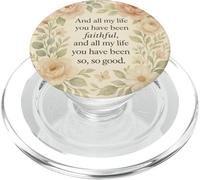 E tutta la mia vita sei stato fedele verso cristiano PopSockets PopGrip per MagSafe