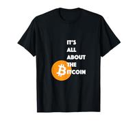 È Tutta Una Questione Denaro Digitale Criptovaluta Bitcoin Maglietta