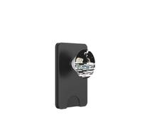 È tutto bugie scheletro che fuma nell'acqua sotto le stelle PopSockets PopWallet per MagSafe