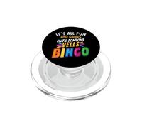 È tutto divertimento e giochi finché qualcuno non urla il gioco di bingo di bingo PopSockets PopGrip per MagSafe