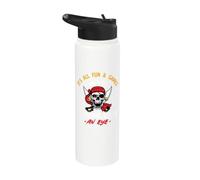È tutto divertimento e giochi fino a quando qualcuno perde un occhio - Pirata Stainless Steel Insulated Water Bottle