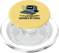 è tutto divertimento e giochi fino a quando qualcuno si divide per zero matematica PopSockets PopGrip per MagSafe