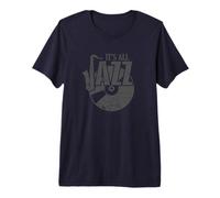 È Tutto Jazz Record e Saxophone Maglietta Premium