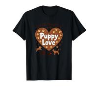 È Tutto sull'amore dei Cuccioli - Adorabile Amante dei Cani Maglietta, Uomo, Nero, L