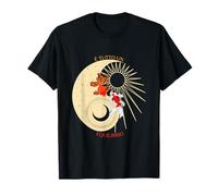 È Tutto Un Equilibrio - Yin Yang Sole Luna con Carpe Koi Zen Maglietta