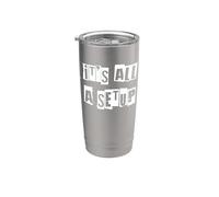 È tutto un setup Bicchiere termico in acciaio inox doppia parete