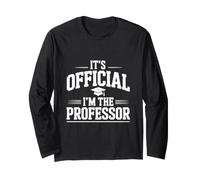 È Ufficiale I'm The Professor Maglia a Manica