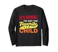 È ufficiale, non sono il bambino preferito Maglia a Manica