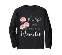 È Un Bel Giorno per Credere nei miracoli IVF Maglia a Manica