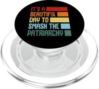 È un bel giorno per distruggere il patriarcato PopSockets PopGrip per MagSafe