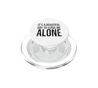 È un bel giorno per lasciarmi in pace Divertente introverso PopSockets PopGrip per MagSafe