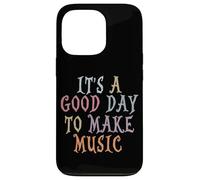 È un buon giorno per fare musica musicista band insegnante scuola Custodia per iPhone 13 Pro