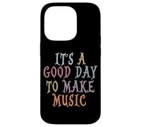 È un buon giorno per fare musica musicista band insegnante scuola Custodia per iPhone 14 Pro