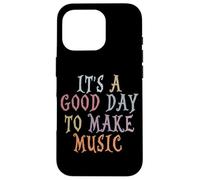 È un buon giorno per fare musica musicista band insegnante scuola Custodia per iPhone 16 Pro