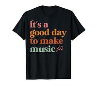 È Un Buon Giorno per Fare Musica Musicista Insegnante di Musica Maglietta
