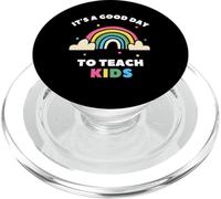 È un buon giorno per insegnare ai bambini insegnante arcobaleno PopSockets PopGrip per MagSafe