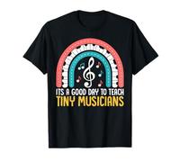 È Un Buon Giorno per insegnare Piccoli Musicisti Divertente Insegnante di Musica Maglietta