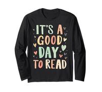 È Un Buon Giorno per Leggere Gli Amanti dei Libri Rilassati Leggere Vibe Maglia a Manica