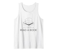 È Un Buon Giorno per Leggere Un Libro Canotta