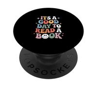 È un buon giorno per leggere un libro divertente dire PopSockets PopGrip Adesivo