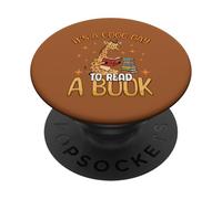 È un buon giorno per leggere una settimana della biblioteca di libri Lettura della giraffa PopSockets PopGrip Adesivo