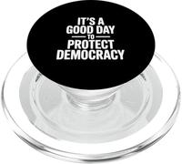 È un buon giorno per proteggere la democrazia e gli appassionati di voto PopSockets PopGrip per MagSafe