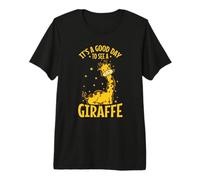 È Un Buon Giorno per Vedere Uno Zoo delle Giraffe Maglietta Premium