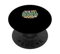 È un contabile di revisione contabile mondiale per contabilità finanziaria PopSockets PopGrip Adesivo