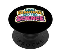 È un giorno beatuful per insegnante di scienze donne scienziate ragazza PopSockets PopGrip Adesivo