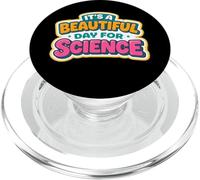 È un giorno beatuful per insegnante di scienze donne scienziate ragazza PopSockets PopGrip per MagSafe
