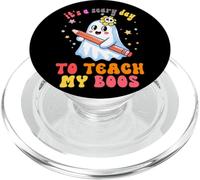 È un giorno spaventoso per insegnare al mio fantasma Boos PopSockets PopGrip per MagSafe