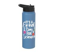 È un grande giorno per Science Scientist Stainless Steel Insulated Water Bottle