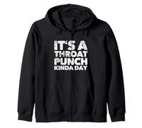 È Un Pugno alla Gola Tipo di Giorno Felpa con Cappuccio