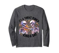 È Un Pugno alla Gola Tipo Un Giorno Sarcastico Maglia a Manica