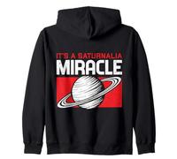 È Un Saturnalia Miracolo Antico Festival Romano Natale Felpa con Cappuccio